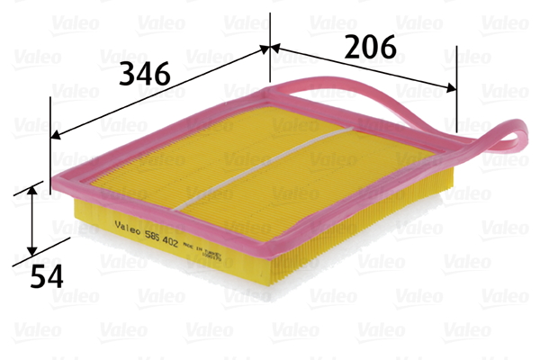 Filtru aer 585402 VALEO